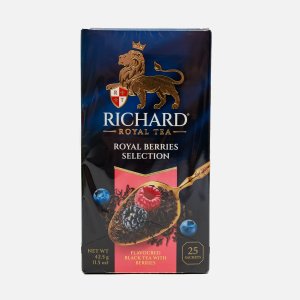 Чай Ричард Роял Беррис селекшен черный 25пак*1,7г 42,5г