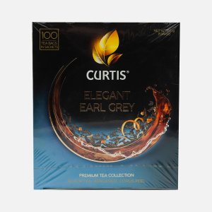 Чай Кертис Элегант Эрл Грей черный 100пак*1,7г 170г