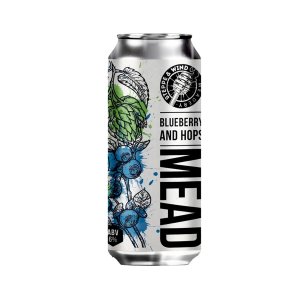 Медовуха Степь и Ветер Мед и черника неф освет 6% ж/б 0,45л