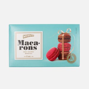 Пирожное Акульчев Макарон со вкусом малины/шоколада 96г