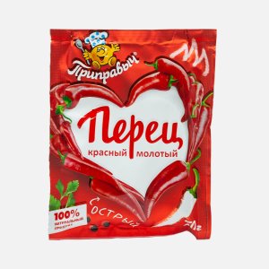 Перец Приправыч красный молотый пл/уп 50г