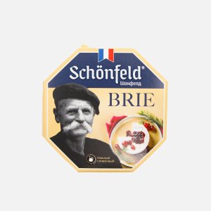 Сыр Шонфилд Бри мягкий с белой плесенью 45% к/к 125г