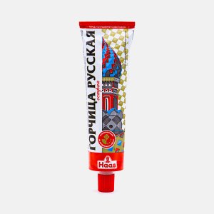 Горчица Хаас Русская острая тюбик 170г