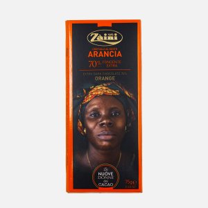 Шоколад Заини горький 70% с апельсином 75г