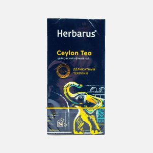 Чай Гербарус Английский завтрак черный 24пак*2г к/к 48г