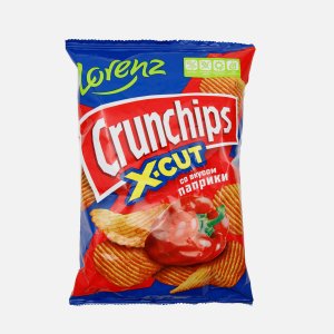Чипсы Лоренц Кранчипс Х-Кат со вкусом паприки 70г