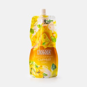Соус Слобода Сырный дой/пак 220мл