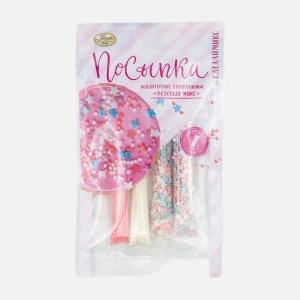 Посыпки Парфэ декор Розовый микс 20г