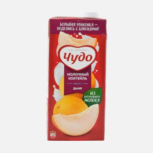 Коктейль Чудо молочный Дыня 2% т/п 960г