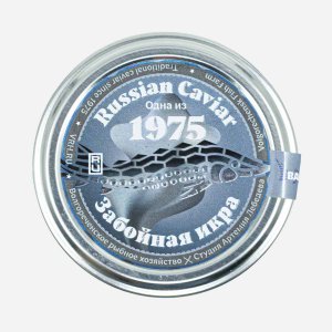 Икра Волгореченскрыбхоз осетра Забойная 1975 ст/б 50г