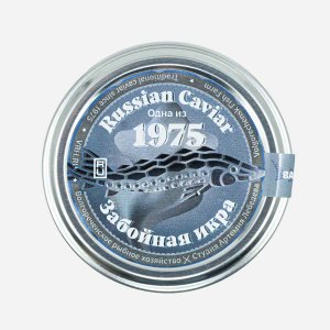 Икра Волгореченскрыбхоз осетра Забойная 1975 ст/б 100г