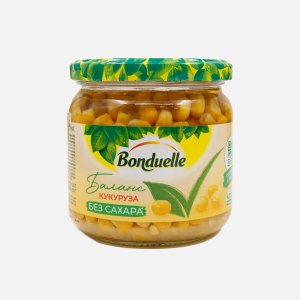 Кукуруза Бондюэль Баланс в зернах без сахара ст/б 350мл