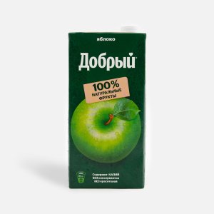 Нектар Добрый Фермерские яблочки т/п 2л