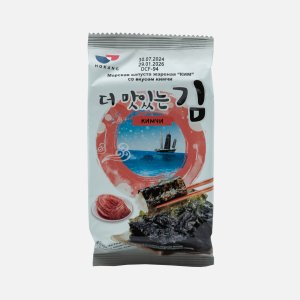 Капуста морская Хоканг Ким жареная со вкусом кимчи сушеная пл/уп 5г