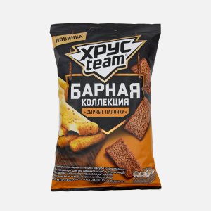 Сухарики ХрусТим Барная коллекция со вкусом сырные палочки 70г