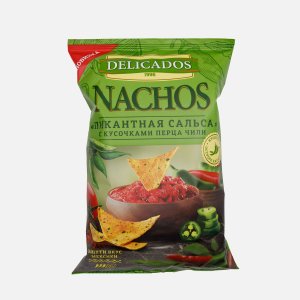 Чипсы Деликадос Начос Пикантная сальса кукурузные 150г