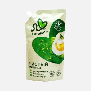 Майонез Я люблю готовить Чистый 67% дой/пак 350мл