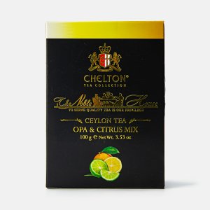 Чай Челтон Благородный дом Цитрусовый микс черный к/к 100г