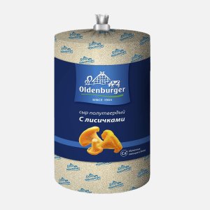 Сыр Ольденбургер с лисичками 45% вес