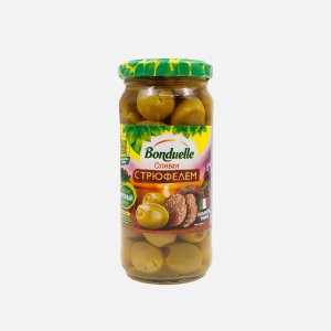 Оливки Бондюэль Мансанилья с трюфелем ст/б 244мл