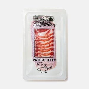 Окорок Ле Жамбон Прошутто с/в нарезка в/у 60г