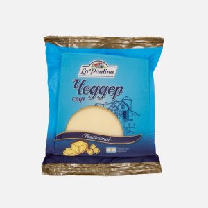 Сыр Ла Паулина Чеддер твердый 48% пл/уп 180г