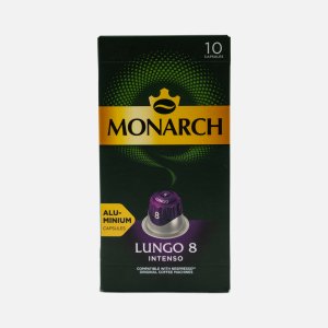 Кофе Монарх Лунго 8 Интенсо молотый 10капсул 52г