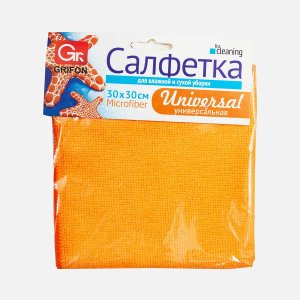 Салфетка Ломберта универсальная микрофибра 16*32*1см 2шт