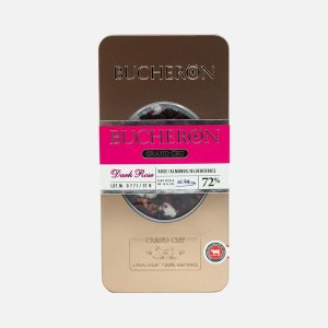 Шоколад Бушерон Гран Крю горький с миндалем/черникой/лепестк роз 100г