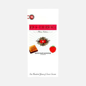 Шоколад Бушерон Бланк Эдишн молочный с малиной к/к 85г