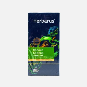 Чай Гербарус Чабрец/ежевика черный 24пак*2г к/к 48г