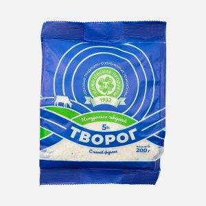 Творог Толмачевские продукты 5% пл/пак 200г