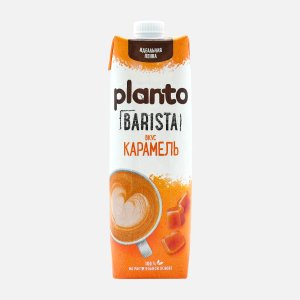 Напиток Планто Бариста соевый с миндалем Карамель т/п 1л