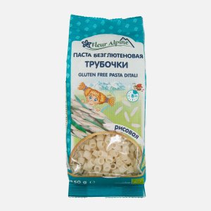 Мак. изд. Флер Альпин Паста Трубочки рисовая безглютен к/к 250г