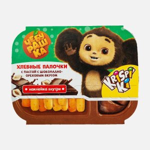 Палочки Конфитрейд Чебурашка хлебные с шок-орех пастой 35г