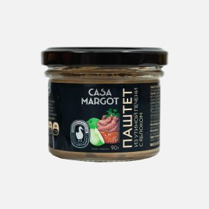 Печень Каса Марго утиная с яблоком 90г