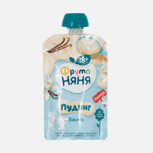 Пудинг ФрутоНяня молочный с ванилью 2% с 18мес 90г