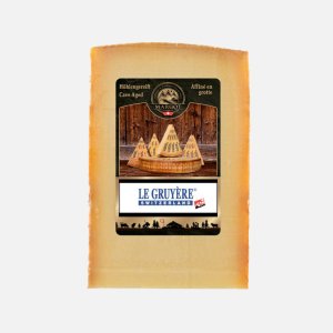 Сыр Марго Фромаж Грюйер пещерный AOP твердый 49% вес