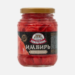 Имбирь Скатерть-Самобранка розовый маринованный ст/б 250г