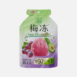 Желе Лиулиумей Зеленая слива и виноград фруктовое 120г