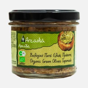 Паштет Аркадия из зеленых оливок Органик ст/б 100г