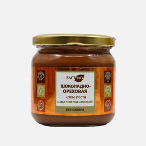 Крем-паста Вастэко шоколадно-орехов с маслом ГХИ и полбой б/сах 360г