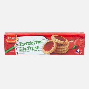 Тарталетки Пулт с начинкой со вкусом клубники 150г