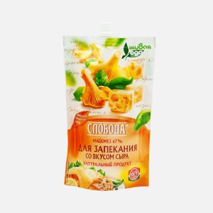 Майонез Слобода для запекания со вкусом сыра 67% дой/пак 400мл