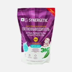 Пятновыводитель-отбеливатель Синергетик Кислородный м/у 900г