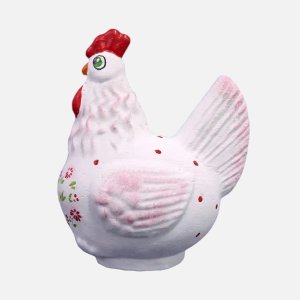 Фигурка Эвис Петушок интерьерная ручная роспись 15см гипс