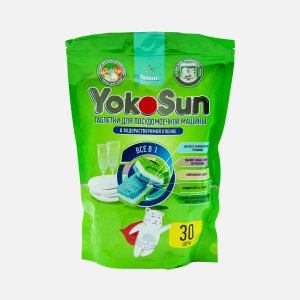 Таблетки Йокосан д/посудомоечной машины 30шт 680г