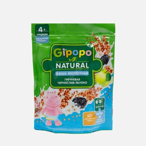 Каша Гипопо Гречневая молоч Чернослив/яблоко с 5мес м/у 200г