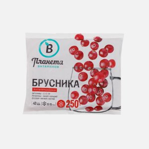 Брусника Планета Витаминов с/м пл/пак 250г