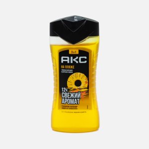 Гель-шампунь д/душа Акс На пляже 2в1 пл/б 250мл